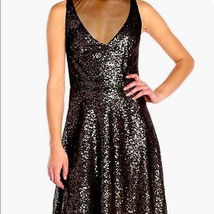 Betsey Johnson sequin cocktail dress size 8